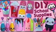 20 DIY School Supplies - BACK TO SCHOOL HACKS - Cute, Fun and Useful School Materials