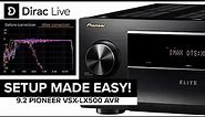 Pioneer VSX-LX505 with DIRAC Live | COMPLETE SETUP