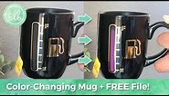 Color Changing Mugs with Cricut and Silhouette Cameo using Thermochromic Pigment