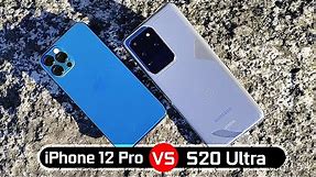iPhone 12 Pro vs Samsung Galaxy S20 Ultra - 4k Camera Comparison