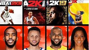 NBA 2K Cover Athletes Overall Ratings (NBA 2K - NBA 2K22)