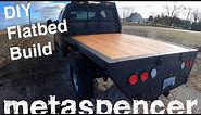 DIY Flatbed Build, Each Step in My Process