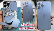 Restore Back Glass iPhone 13 Pro max / Change Back Glass /Cover Glass iPhone