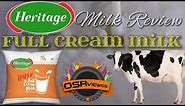 Heritage Full Cream Milk | Heritage Milk | Milk Review | Osrviewss