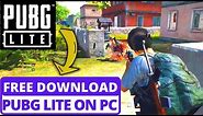 How To Download PUBG LITE On PC ( Windows 11,10,7,8 ) In HINDI 2023