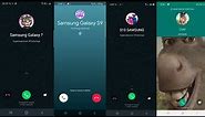 Screen 12 Calls/ Google Duo, WhatsApp and Fake WhatsApp Mock / Samsung Galaxy S22, Note 10