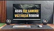 ASUS TUF Gaming VG27AQ3A Review - Bang for the Buck Gaming Monitor!