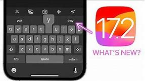 iOS 17.2 Released - What's New?