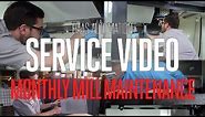 Monthly Mill Maintenance Tasks - Haas Service - Haas Automation, Inc.
