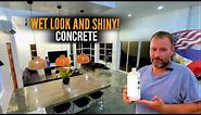Wet Look Polished Concrete Floors | Making Your floors look beautiful | The Armstrong Family
