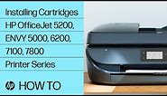 Replace ink cartridges | HP OfficeJet 5200, ENVY 5000, 6200, 7100, 7800 printer series | HP Support