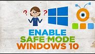How to Enable Safe Mode using Shift Restart in Windows 10