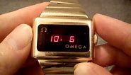 Omega Time Computer TC2 LED Vintage Digital Watch