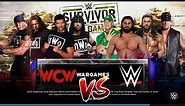 WWE VS. WCW WARGAMES MATCH!
