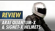 Arai Quantum-X & Signet-X Helmet Review at CycleGear.com