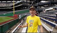 Zack Hample ballhawking at PNC Park