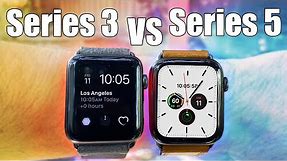 Series 5 VS Series 3 - Which Apple Watch Should YOU BUY? (In-Depth Review)