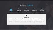 How to create Modern Timeline just by using HTML CSS JQuery