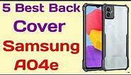 Samsung galaxy a04e back cover | Best back cover for samsung galaxy a04e