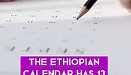 facts about Ethiopian calendar|Ethiopian Calendar Demystified: Surprising Facts You Need to Know