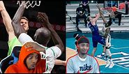 FlightReacts Shocked By NBA Players Dunking & Breaking Ankles Moments