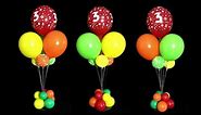 Balloon Bouquet Centerpieces Without Helium