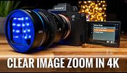 Sony A7s III APSC Mode and Clear Image Zoom