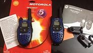 Motorola Talkabout T5720 (Quick Unboxing Review).