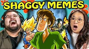 College Kids React To Ultra Instinct Shaggy Meme Compilation