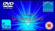 Opening to The Twilight Saga: Breaking Dawn - Part 1 UK DVD (2012)