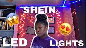 SHEIN LED lights review & installation| honest reviews
