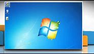 How to change desktop icons on Windows® 7