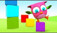 Learn colors for kids with Hop Hop the Owl! Baby Owl cartoons full episodes. Kids' learning videos.