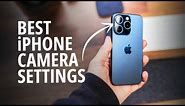 The BEST iPhone Camera Settings For Stunning Photos