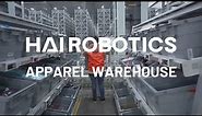 HAI ROBOTICS Solution for Apparel Warehouses