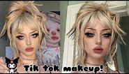 emo tiktok makeup transformation