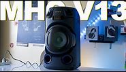 Sony MHC-V13 Review - Versatile, But Very Bright