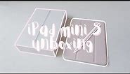 iPad Mini 5 Unboxing + accessories ✨🤍