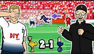😲2-1! Liverpool vs Spurs: the Silent Movie!😲 (Parody Goals Highlights 2019)