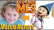"Despicable Me 3" (2017) Voice Actors and Characters