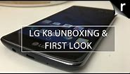 LG K8 Unboxing and First Look Review