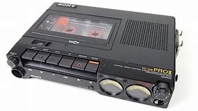 Classic Tech - Sony TC-D5 Field Recorder