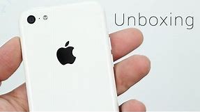 White iPhone 5c Unboxing, Hands On