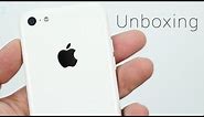 White iPhone 5c Unboxing, Hands On