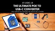 The Ultimate PoE to USB-C Converter for iPad, Surface Go, Samsung Tab, Lenovo, and any Tablet
