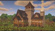 Minecraft Medieval Mansion Tutorial