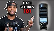 FLASH PHOTOGRAPHY FOR BEGINNERS: Speedlight Settings & Modes Explained (GET TO KNOW YOUR FLASH)