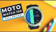 Moto Watch 100 Review: Great Design Meets Fitness Tracker Like Performance...