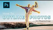 How To Outline Photos In Photoshop - 3 Easy Ways