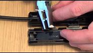 How to repair your cut telephone line with an external waterproof joint